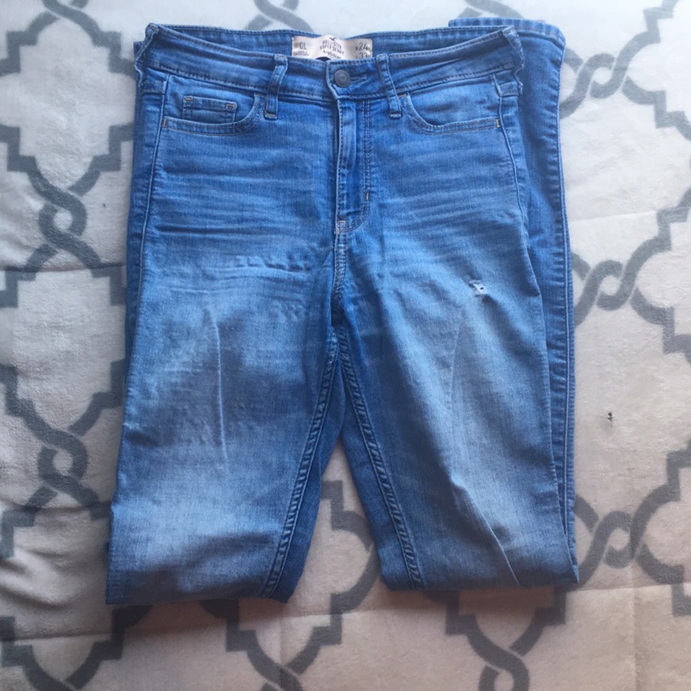 HOLLISTER tipped skinny jeans
